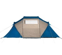 Двохшарова палатка для 4 осіб з двома кімнатами, призначена для кемпінгу та тури. . фото 6