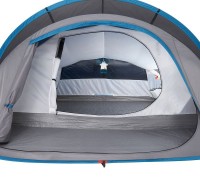 Двохшарова палатка, призначена для кемпінгу. Проста і швидка у монтажі та демонт. . фото 4