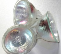 Лампочка галогенна MR16 Brille з рефлектором  35W/220V  для точкового освітлення. . фото 2