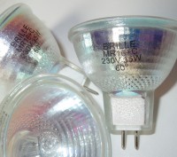 Лампочка галогенна MR16 Brille з рефлектором  35W/220V  для точкового освітлення. . фото 3