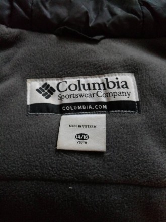 Куртка COLAMBIA для підлітка 14-16 років зимова, Капюшон не відєднується. Матері. . фото 3