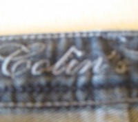 джинсы COLINS, цвет синий, в хорошем состоянии, размер 38 ( ПОТ-38 длина-103 ). . фото 4