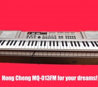 Продам недорого совсем простой детский обучающий синтезатор Hong Chang MQ-013FM,. . фото 2
