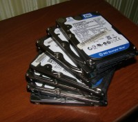Продаются жесткие диски к ноутбукам разных емкостей - от 80 до 1000 Гб. Все прот. . фото 2