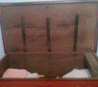 Старовинна скриня (сундук) в гарному стані. Дубова.

Відповім на всі питання.. . фото 4