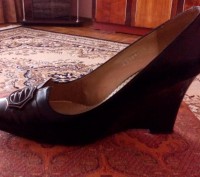 Туфли женские LM collection 
Цвет: черный
Размер: 37
Материал:  Натуральная к. . фото 3