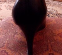 Туфли женские LM collection 
Цвет: черный
Размер: 37
Материал:  Натуральная к. . фото 5