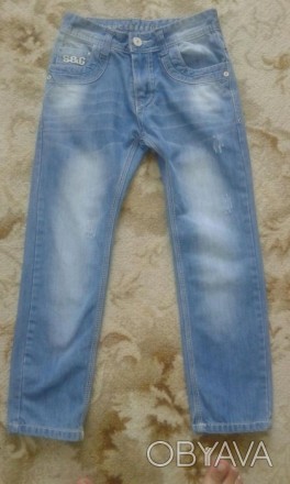 Продам фірмові джинси на 8-9 років, ріст 134. Куплені в Італії, стан дуже хороши. . фото 1