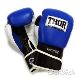 Боксерские перчатки THOR ULTIMATE(PU)B/BL/WH - боксерские перчатки.
Наполнение и. . фото 1
