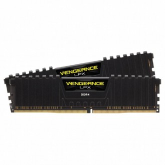 Модуль памяти для компьютера DDR4 16GB (2x8GB) 2400 MHz Vengeance LPX Black CORS. . фото 3