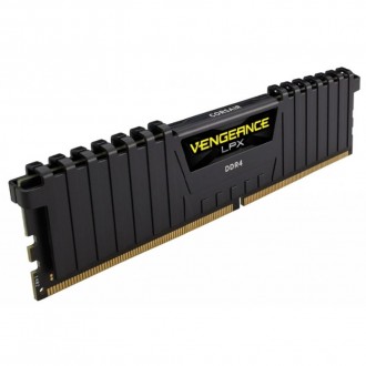 Модуль памяти для компьютера DDR4 8GB (2x4GB) 3000 MHz Vengeance LPX Black CORSA. . фото 4