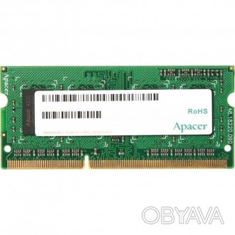 Модуль памяти для ноутбука SoDIMM DDR3L 4GB 1600 MHz Apacer (AS04GFA60CATBGJ)
Ти. . фото 1
