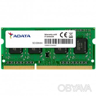Модуль памяти для ноутбука SoDIMM DDR3L 4GB 1600 MHz ADATA (ADDS1600W4G11-S)
Тип. . фото 1