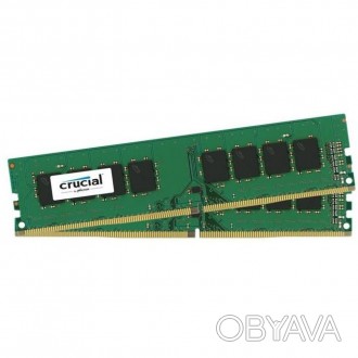 Модуль памяти для компьютера DDR4 8GB (2x4GB) 2666 MHz MICRON (CT2K4G4DFS8266)
Т. . фото 1