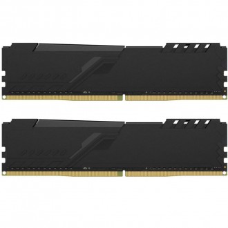 Модуль памяти для компьютера DDR4 8GB (2x4GB) 3200 MHz HyperX Fury Black Kingsto. . фото 3