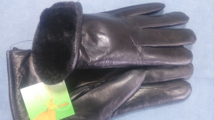 Мужские кожаные перчатки класса люкс. Из лайки, кожи оленя, козы, ягнёнка. Для п. . фото 10