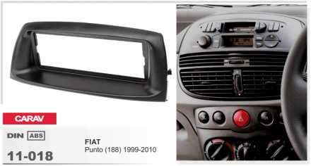 
 Переходная рамка Carav 11-018 для автомобилей: Fiat Punto (188) 1999-2010 Пере. . фото 3