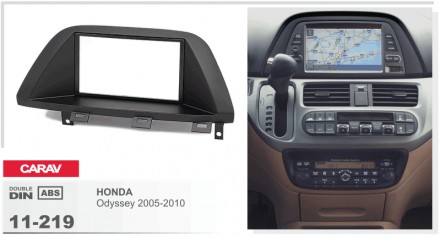 
 Переходная рамка Carav 11-219 для автомобилей: Honda Odyssey 2005-2010 Переход. . фото 3
