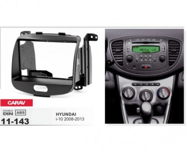 
Переходная рамка Carav 11-143 для автомобилей:Hyundaii-10 2008-2013Переходная р. . фото 3