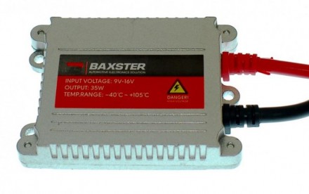 
Характеристики Блока розжига BAXSTER S35R AC-35W Silver:Мощность : 35WCAN-. . фото 2