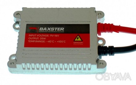 
Характеристики Блока розжига BAXSTER S35R AC-35W Silver:Мощность : 35WCAN-. . фото 1