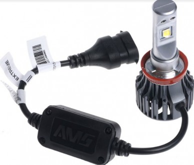 
 Характеристики LED лампы AMS Extreme Power-F H11 5000K:Охлаждение: Активн. . фото 5