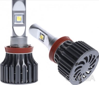 
 Характеристики LED лампы AMS Extreme Power-F H11 5000K:Охлаждение: Активн. . фото 1