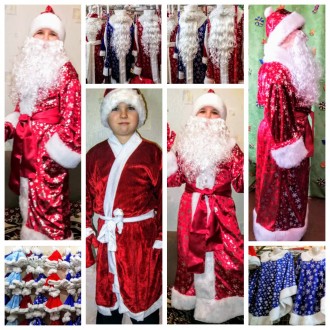 Дед мороз, снегурочка и многие другие карнавальные и новогодние костюмы от произ. . фото 9