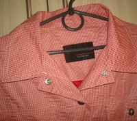 Стильная куртка в модную мелкую клеточку от немецкого бренда DAMO размер 14, наш. . фото 5