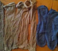 Капроновые колготки, чулочки, подколенки, носочки разных размеров и состояния, в. . фото 3