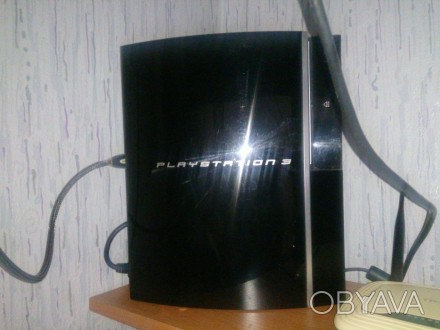 Playstation 3 fat 40gb у відмінному технічному та візуальному стані. Прошита мож. . фото 1