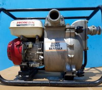Мотопомпа HONDA WT20X призначена для перекачування брудної води з твердими части. . фото 3
