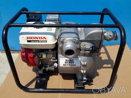 Мотопомпа HONDA WT20X призначена для перекачування брудної води з твердими части. . фото 1
