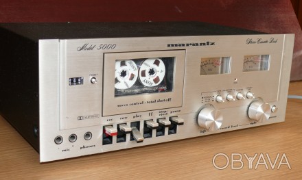 Кассетная дека (магнитофон) MARANTZ 5000 (модель 1978 г., изготовлена в Японии).. . фото 1