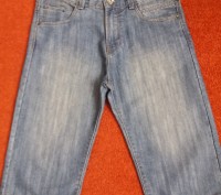 Шорти джинсові, в ідеальному стані, майже не ношені. Купували в Іспанії. Довжина. . фото 2