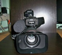 Видеокамера Canon XH-A1, стандарт- HDV-1440*1080 50 i, полностью ручная настройк. . фото 5