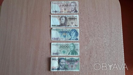 Польские банкноты 1982 год Злотый является денежной единицей Польши, а еще раньш. . фото 1