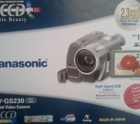 Відеокамера Panasonic NV-GS230 Стан відмінний. Повна заводська комплектація плюс. . фото 2