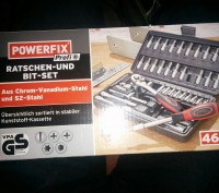 Набор инструментов POWERFIX 47tlg
Німецька якість. . фото 2