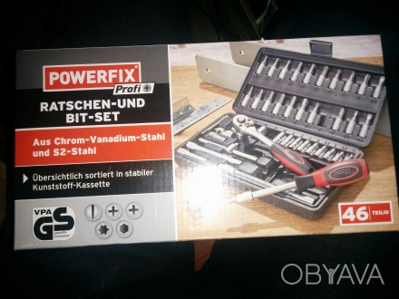 Набор инструментов POWERFIX 47tlg
Німецька якість. . фото 1