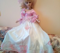Продам фарфорову ляльку стан нової тел.0978770121-0502966440. . фото 3