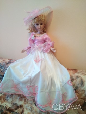 Продам фарфорову ляльку стан нової тел.0978770121-0502966440. . фото 1