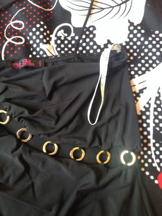 Продам роскошное платье бренда E.LOCO, размер S, с золотыми кольцами, в идеально. . фото 6