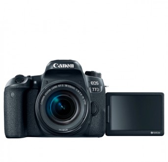 Canon EOS 77D kit 18-55 STM
Абсолютно новый НА ГАРАНТИИ ЕЩЁ , ПРОБЕГ около 200 . . фото 5