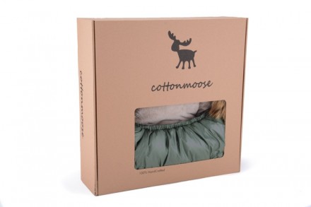 Зимний конверт Cottonmoose Combi поможет вам утеплить коляску или санки во время. . фото 9