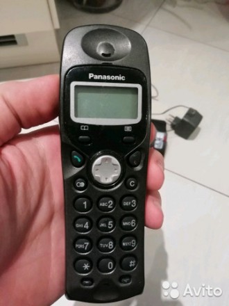 Продам радиотелефон б / у Панасоник, модель KX – TCD 400 RU, черного чвета, в ра. . фото 3