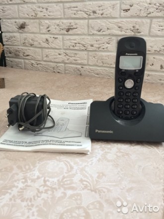 Продам радиотелефон б / у Панасоник, модель KX – TCD 400 RU, черного чвета, в ра. . фото 4