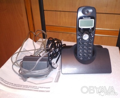 Продам радиотелефон б / у Панасоник, модель KX – TCD 400 RU, черного чвета, в ра. . фото 1