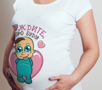 Прикольные футболки для беременных!
Изготавливаем любую картинку или надпись!
. . фото 2