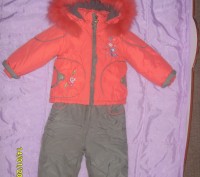 Продам зимовий костюм (трійка) польської фірми KIKQ для дівчинки віком приблизно. . фото 6